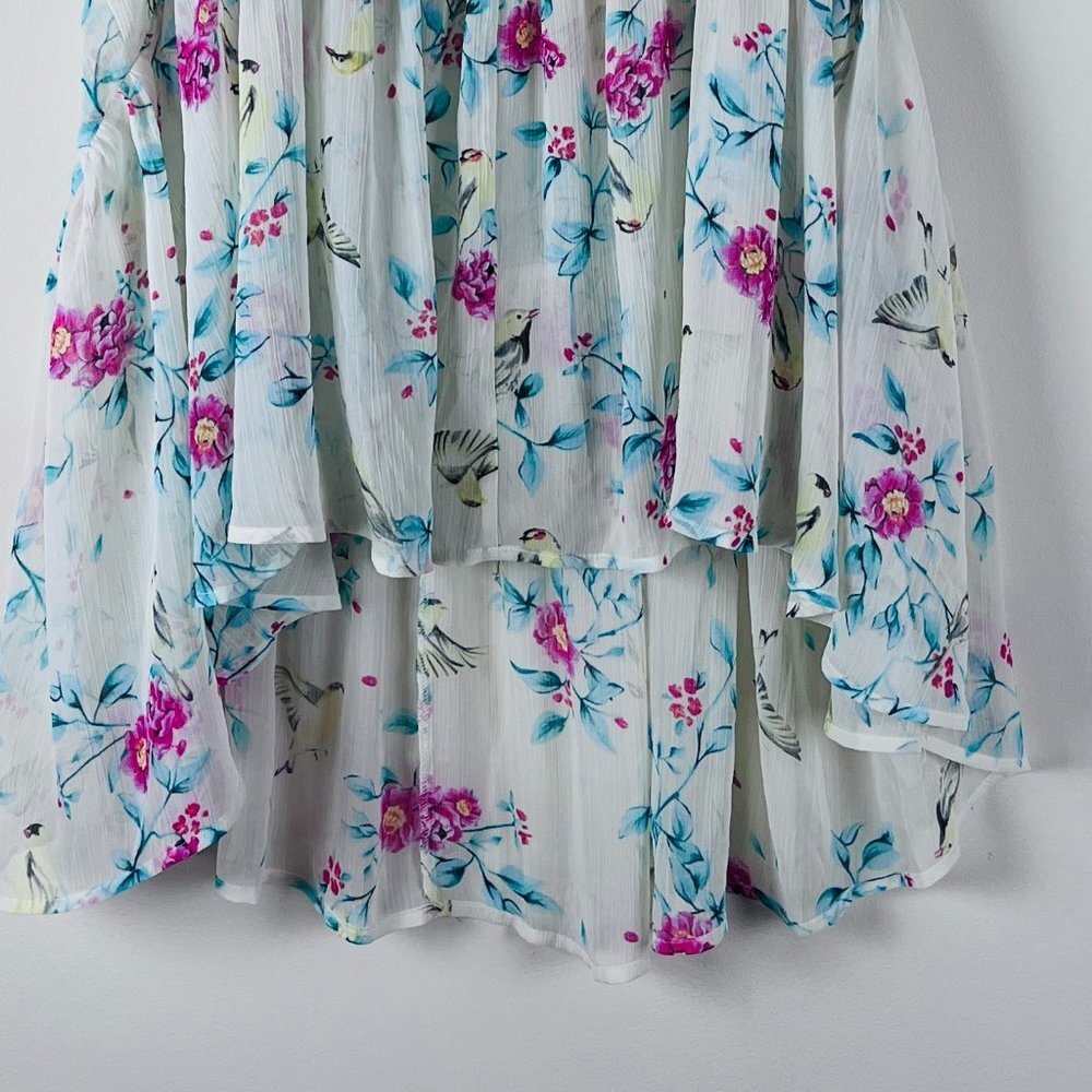 2/$20 Torrid Florid Sheer Baby Doll Top 4 NWT - Picture 5 of 6